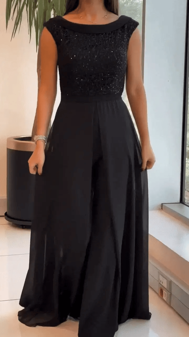 Valeria | Classic Sleeveless Jumpsuit