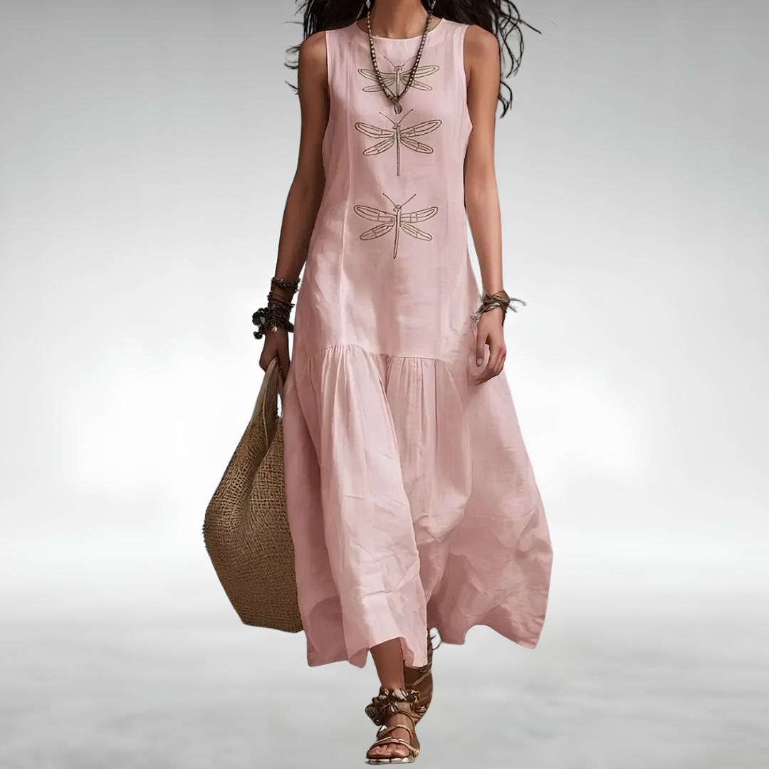 Vivienne™ Elegant Flowing Maxi Dress