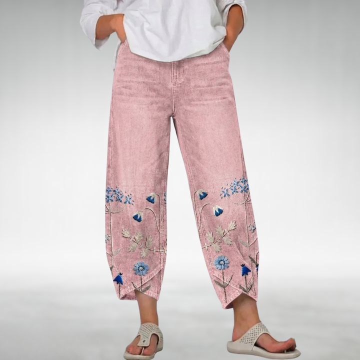 Everlee™ Floral Pattern Comfort Pants