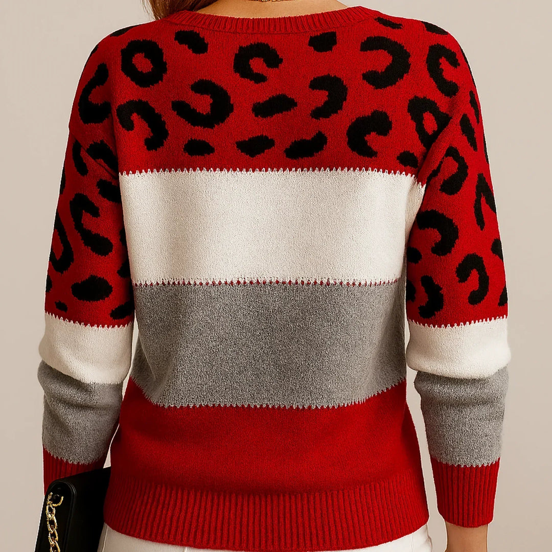 Calista™ Leopard Print Jumper