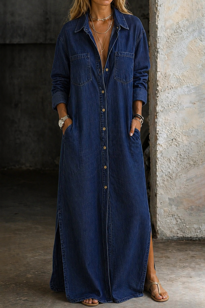 Delana | Button-Front Dress