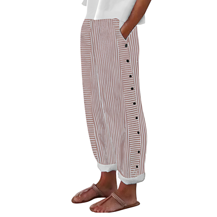 Dagny | Stylish Spring Striped Pants