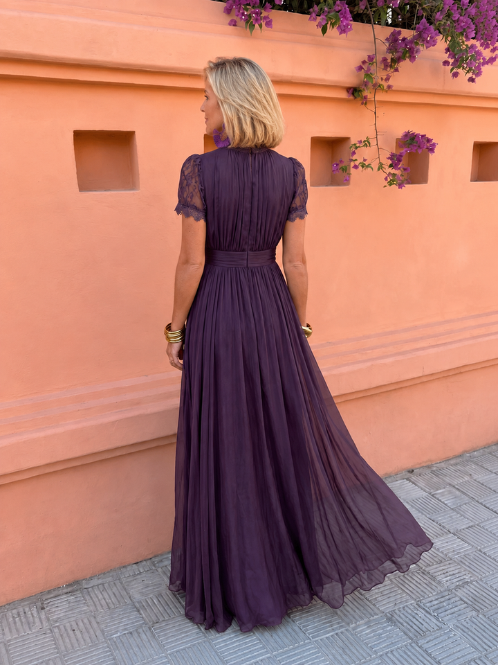 Kalina Elegant Chiffon Maxi Dress - image 2