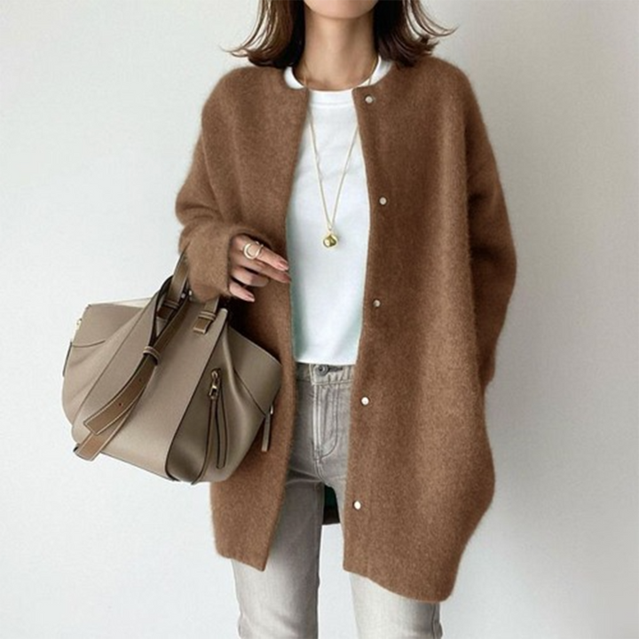 Camille - Elegant Cashmere Cardigan