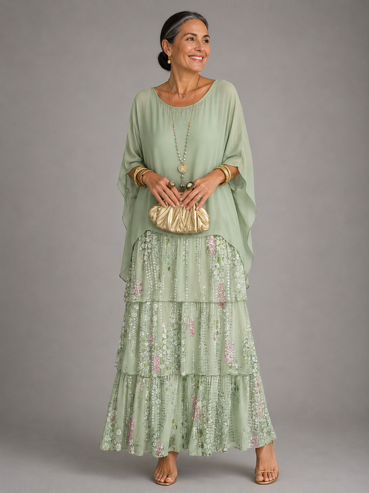 Vanessa™ Elegant Flowing Maxi Dress
