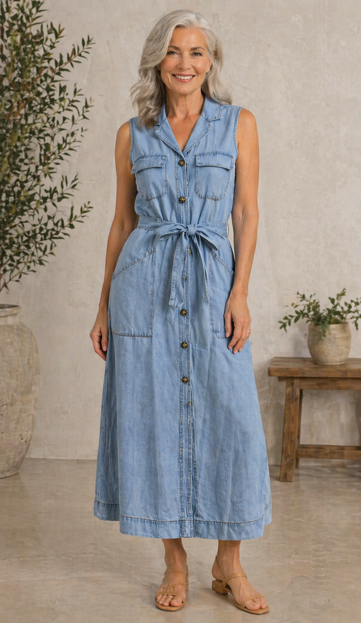 Shelby | Denim Dress
