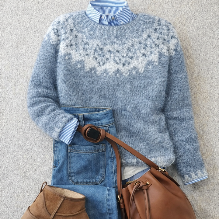 Sarah | Heritage Nordic Knit Jumper