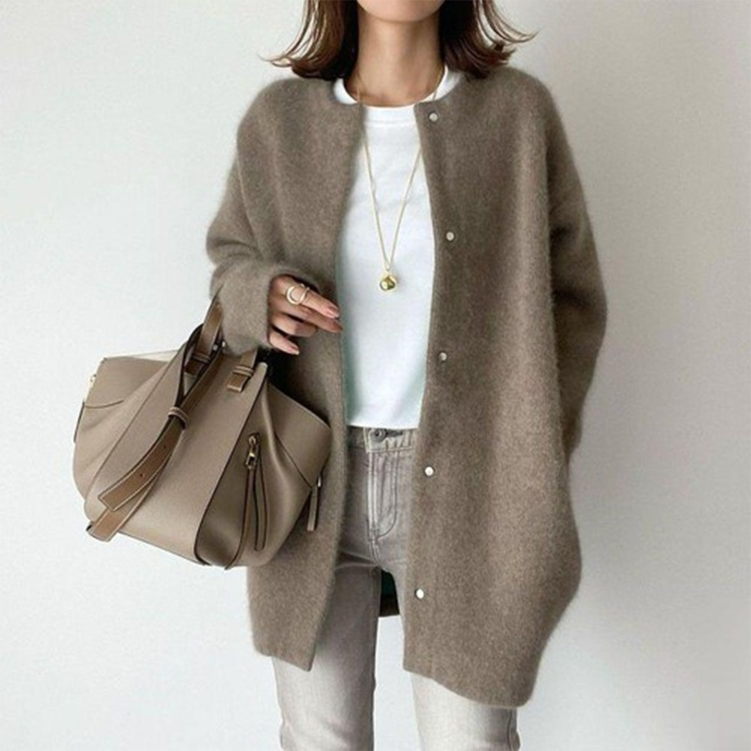 Camille - Elegant Cashmere Cardigan