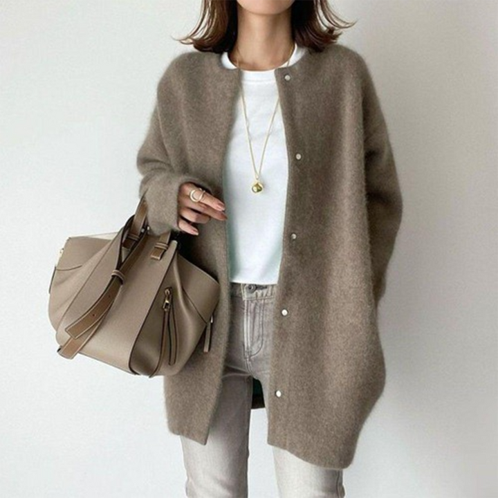 Camille - Elegant Cashmere Cardigan