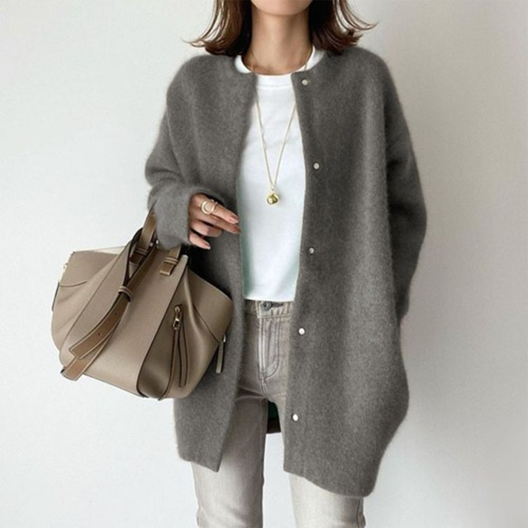 Camille - Elegant Cashmere Cardigan