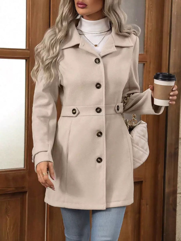 Elara™ | Timeless Belted Coat