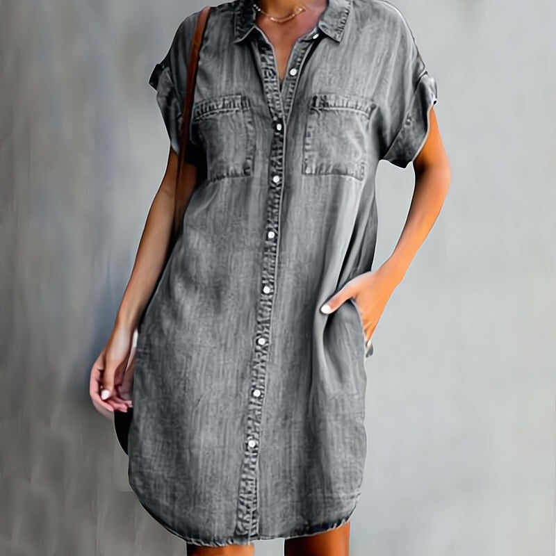 Eleni | Button-Front Dress