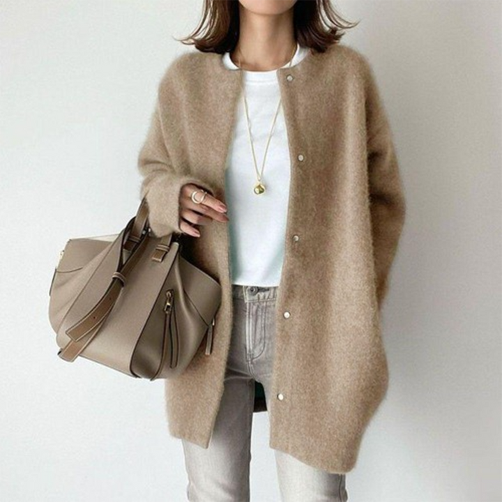 Camille - Elegant Cashmere Cardigan