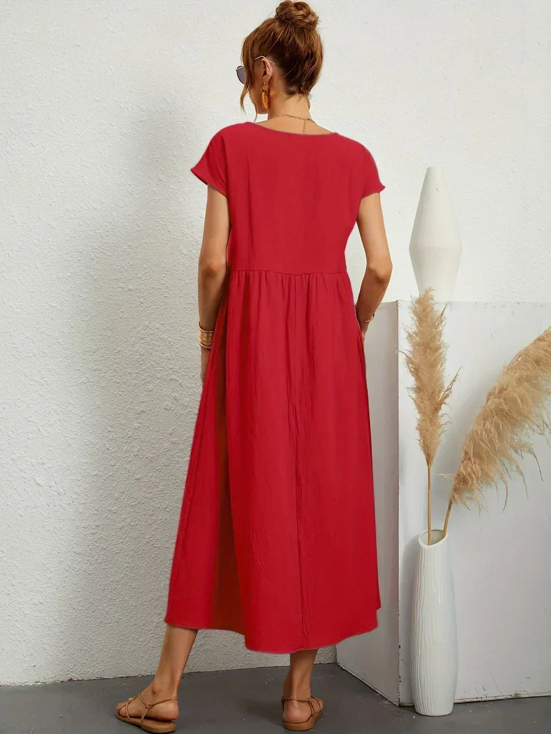 Gabrielle Flowing Midi Dress - image 28