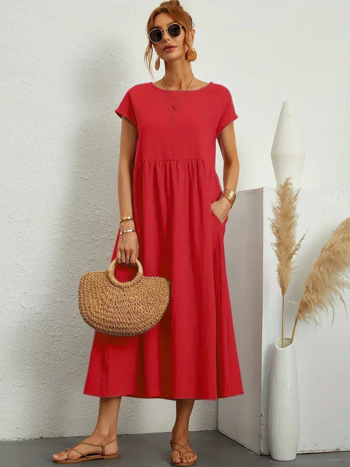 Gabrielle Flowing Midi Dress - image 25