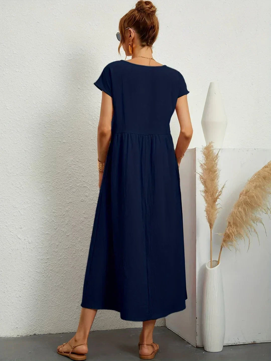 Gabrielle Flowing Midi Dress - image 13