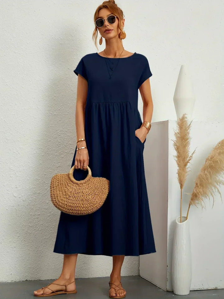 Gabrielle Flowing Midi Dress - image 14