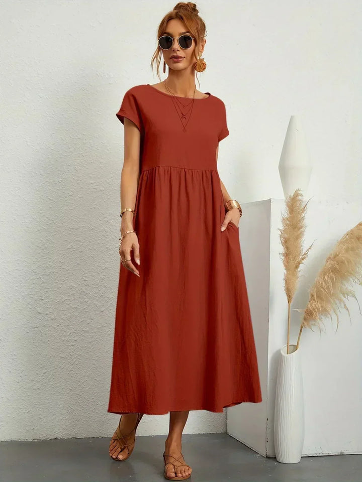 Gabrielle Flowing Midi Dress - image 30