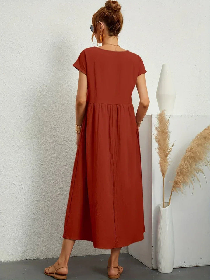 Gabrielle Flowing Midi Dress - image 29