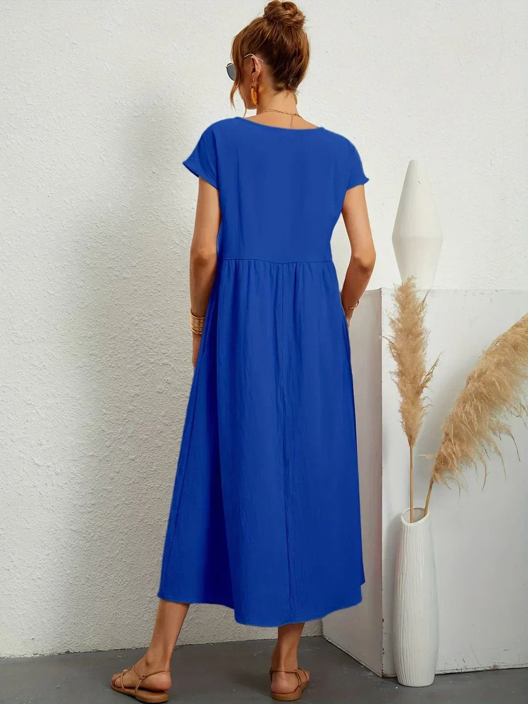 Gabrielle Flowing Midi Dress - image 21