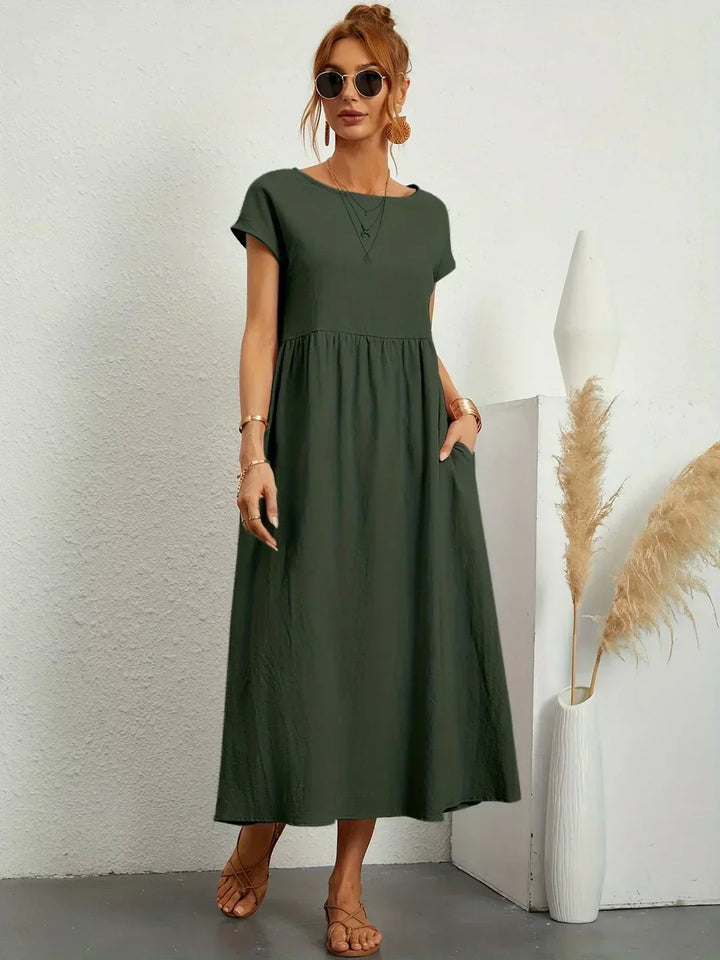 Gabrielle Flowing Midi Dress - image 16