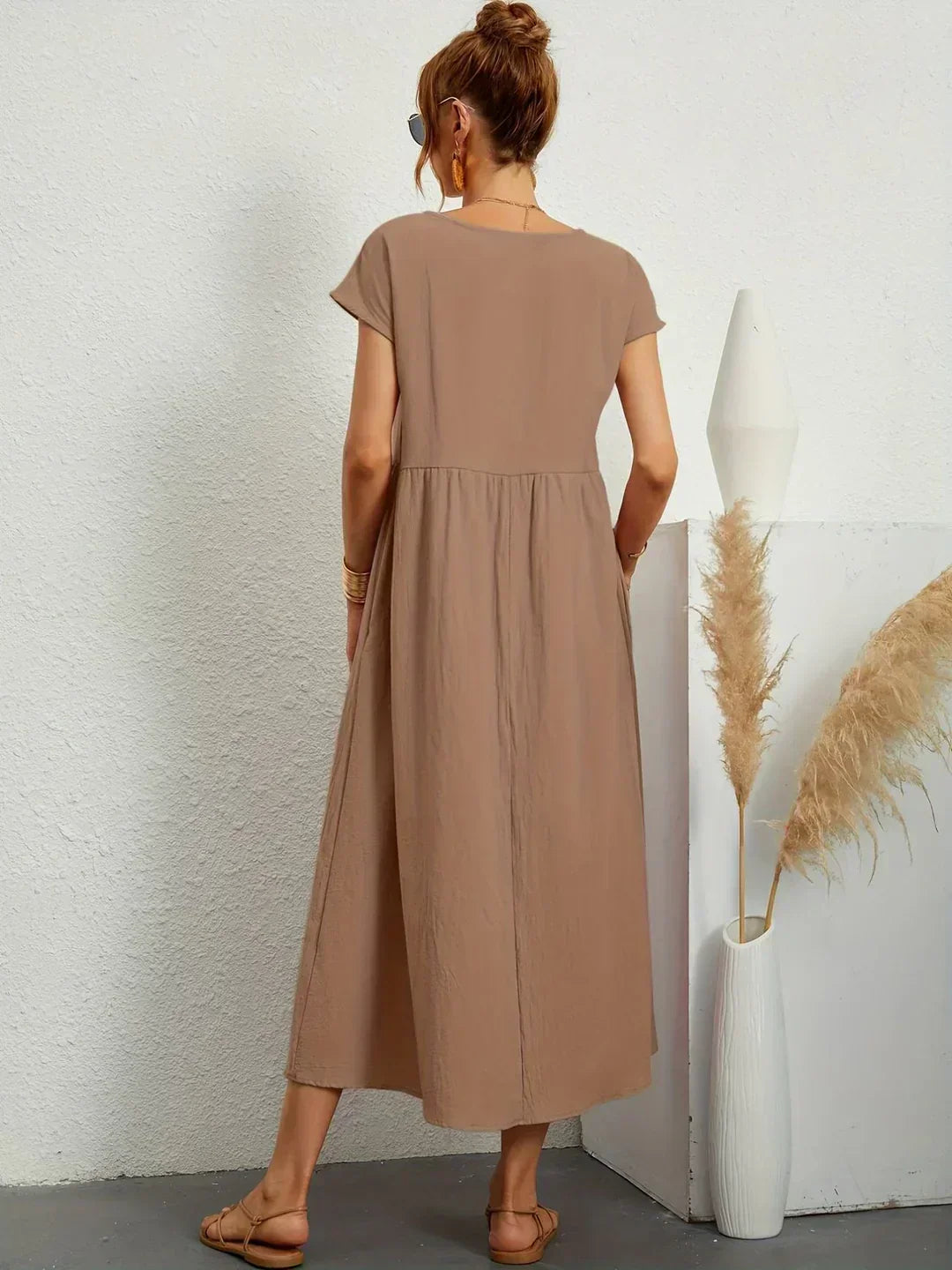 Gabrielle Flowing Midi Dress - image 23