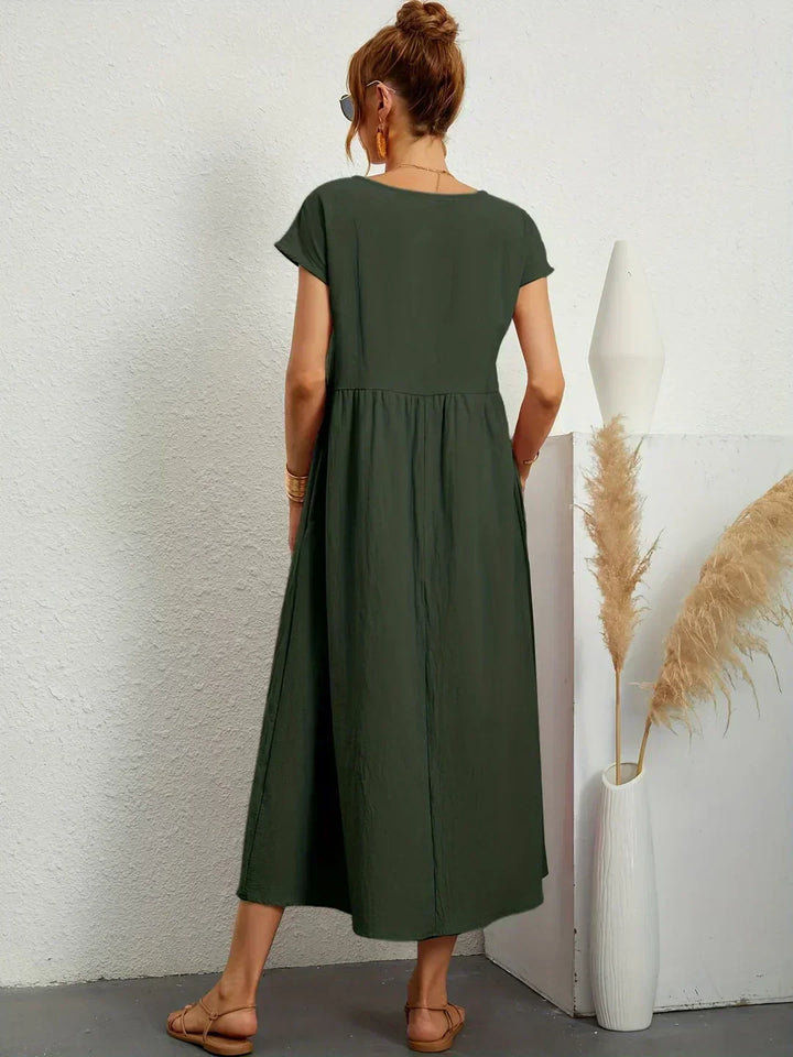 Gabrielle Flowing Midi Dress - image 15