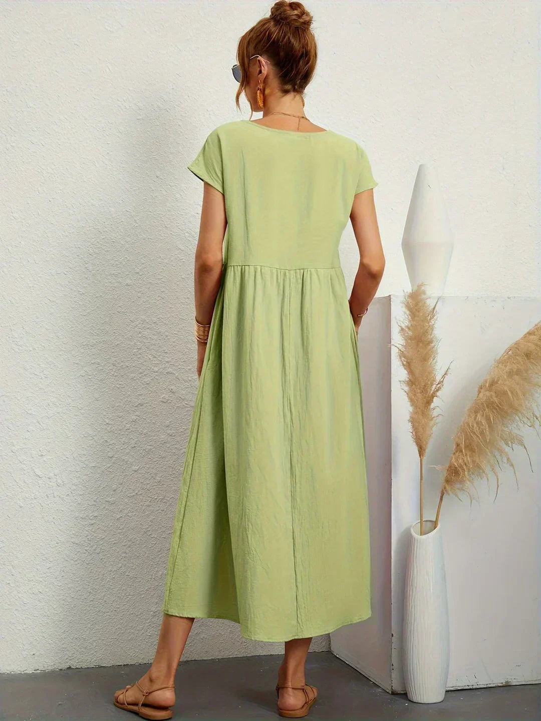 Gabrielle Flowing Midi Dress - image 19