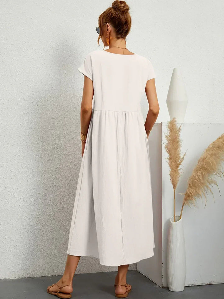 Gabrielle Flowing Midi Dress - image 11