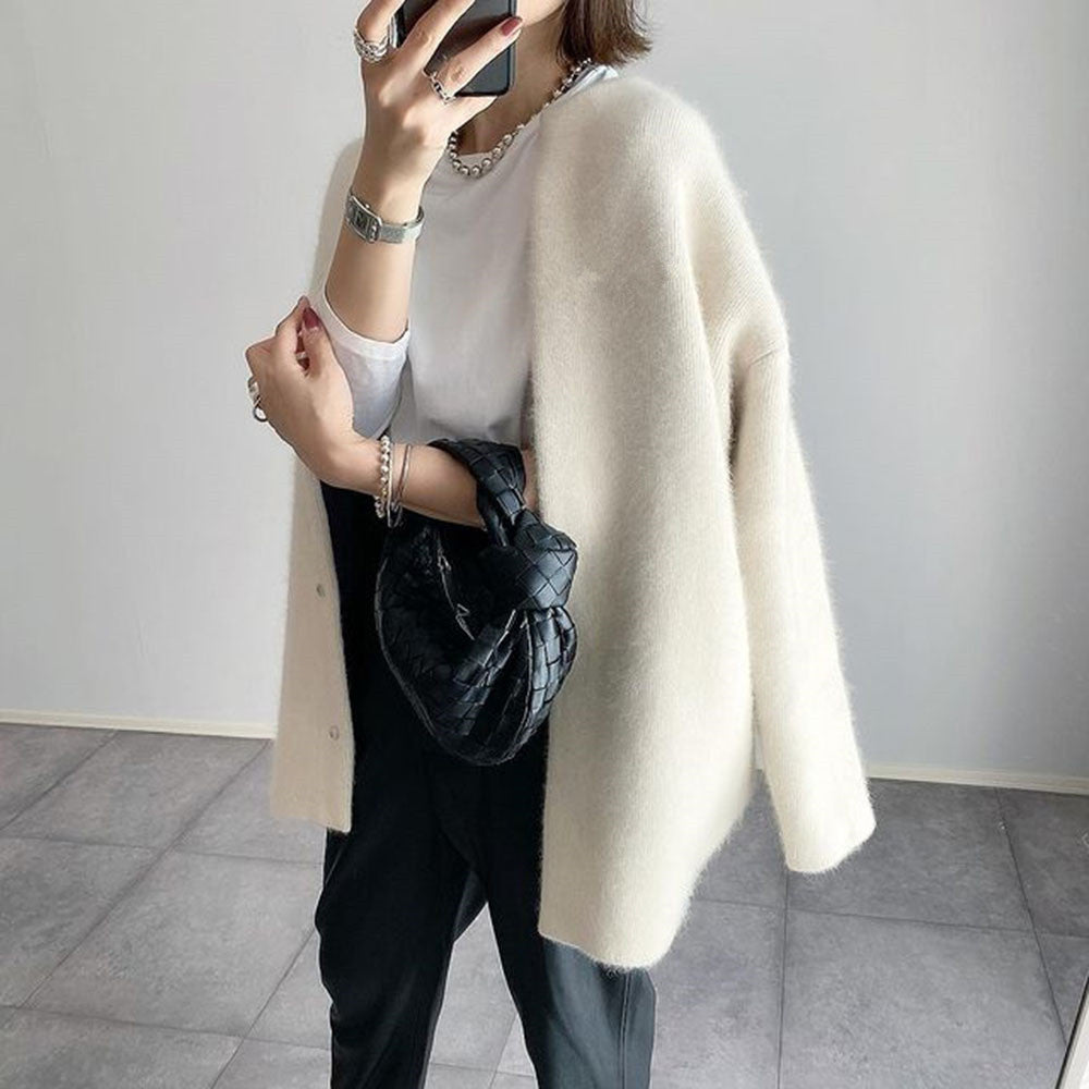 Camille - Elegant Cashmere Cardigan