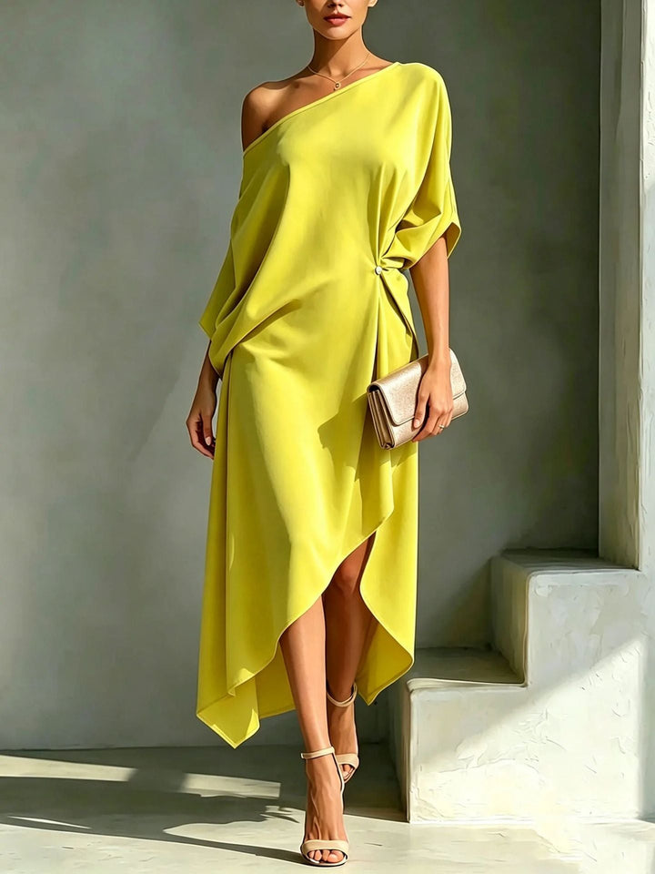 Calla | Elegant Asymmetric Dress for Women