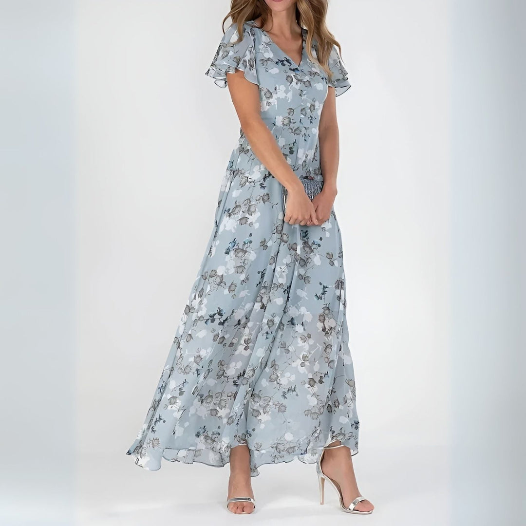 Audrey Flowing Tummy-Skimming Dress - image 3
