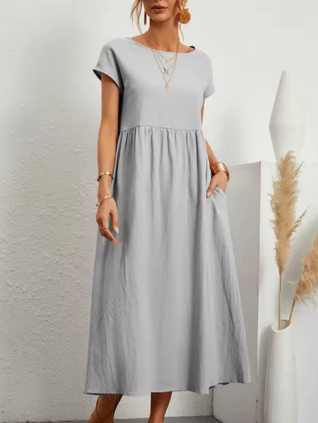 Gabrielle Flowing Midi Dress - image 34