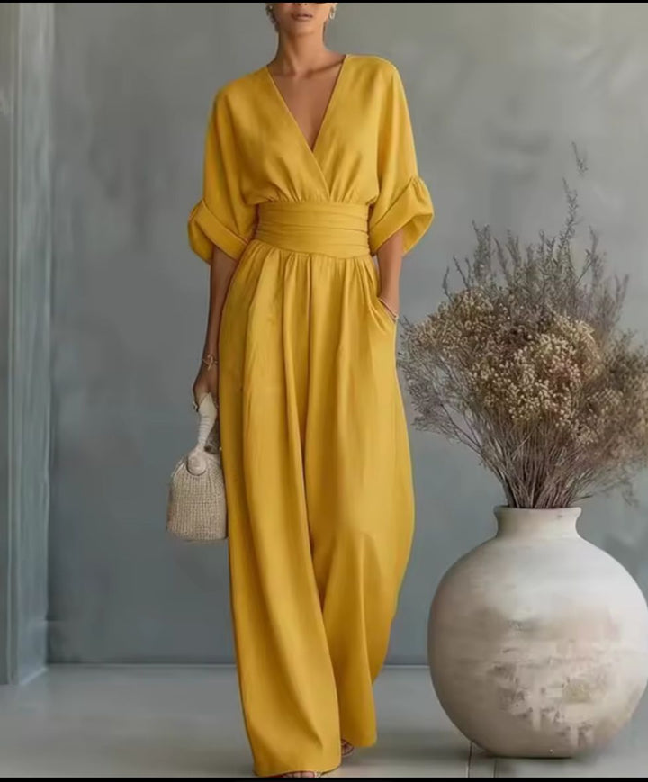 Risel | Elegant Wide-Leg Jumpsuit