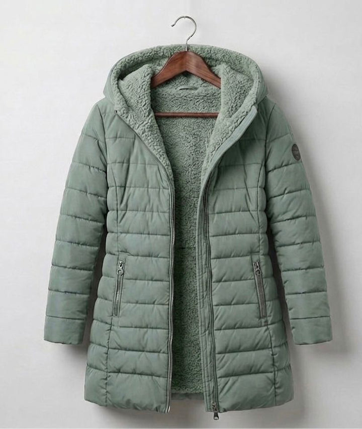 Olivia™ | Quilted A-Line Winter Coat — Final Edit