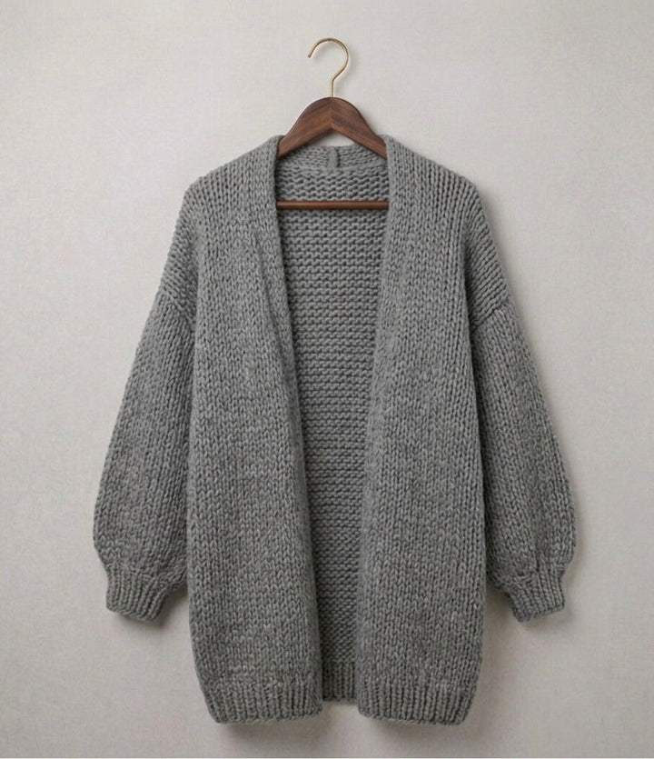 The Oversized Cardie™ | Relaxed Knit Cardigan — Final Edit