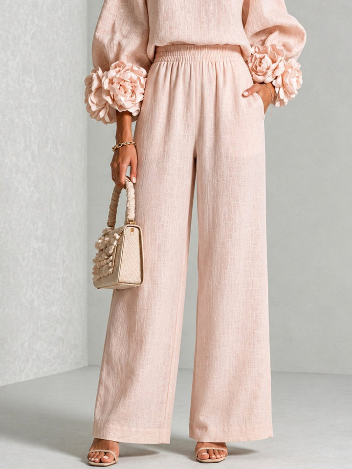ROSANNE | FLORAL CUFF TWO-PIECE SET