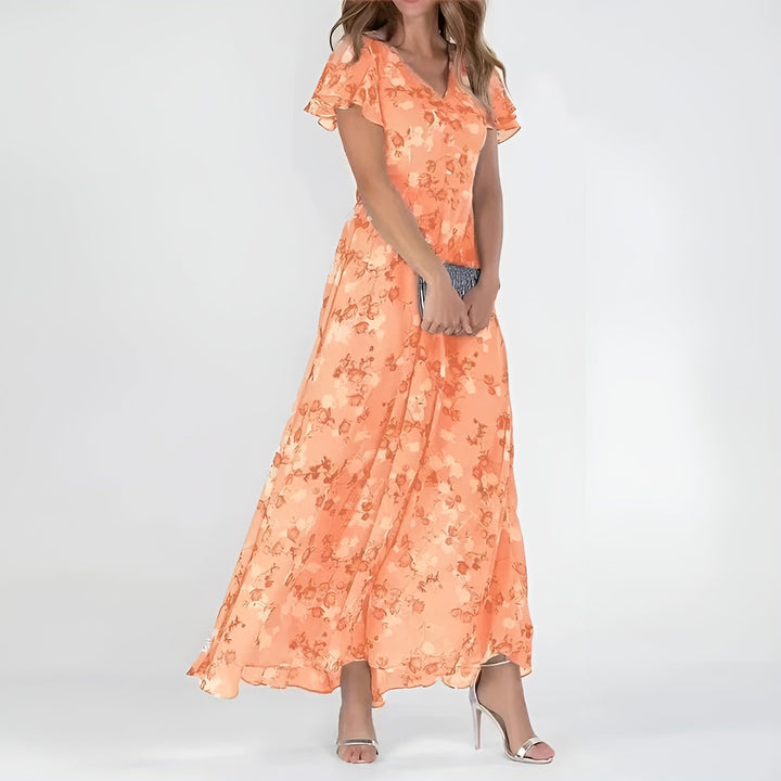 Audrey Flowing Tummy-Skimming Dress - image 1