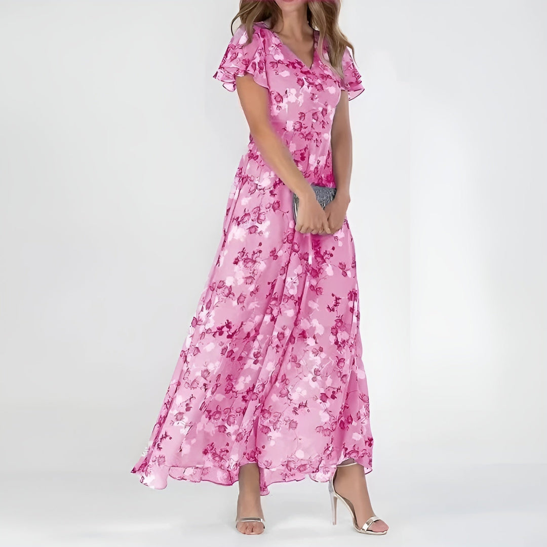 Audrey Flowing Tummy-Skimming Dress - image 5