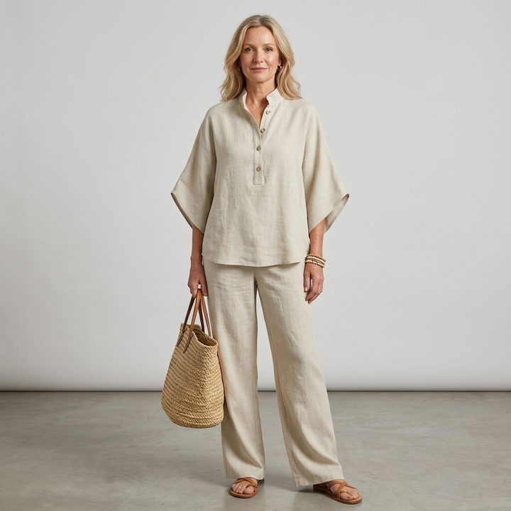 Calliope™ Cotton Linen Casual Set