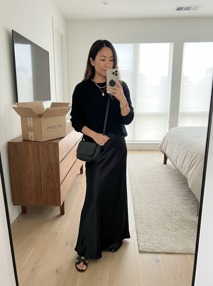 Isolde™ Knit & Satin Ensemble