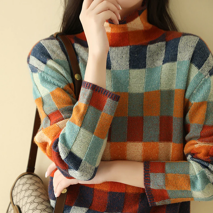 Julie - Soft Cashmere Turtleneck Sweater