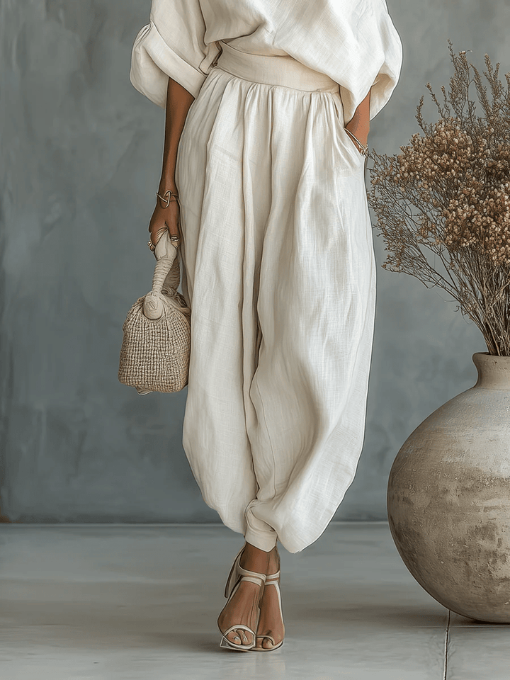Mila™ || Off-the-Shoulder Two-Piece Set