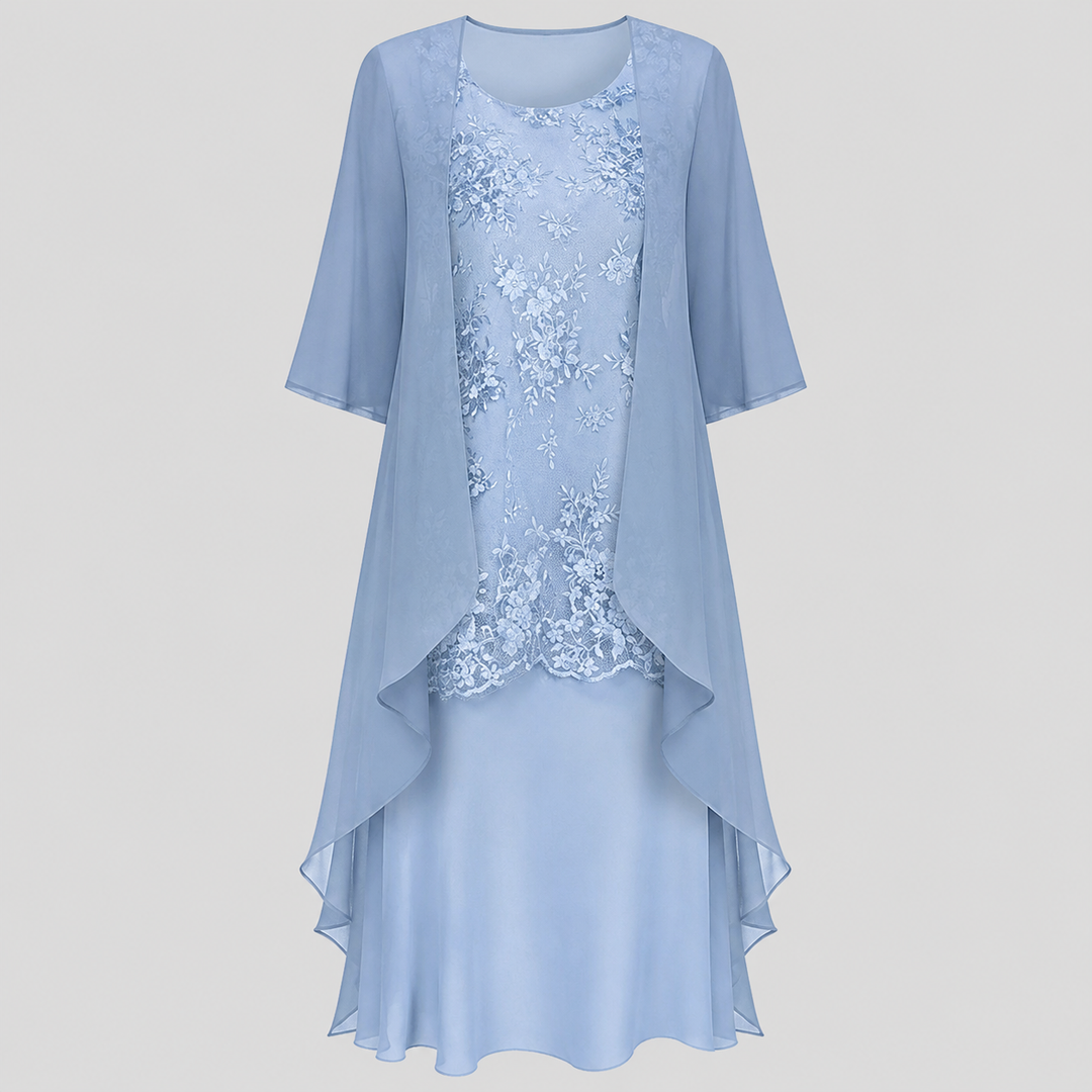 Lumi™ Chiffon Two-Piece Dress