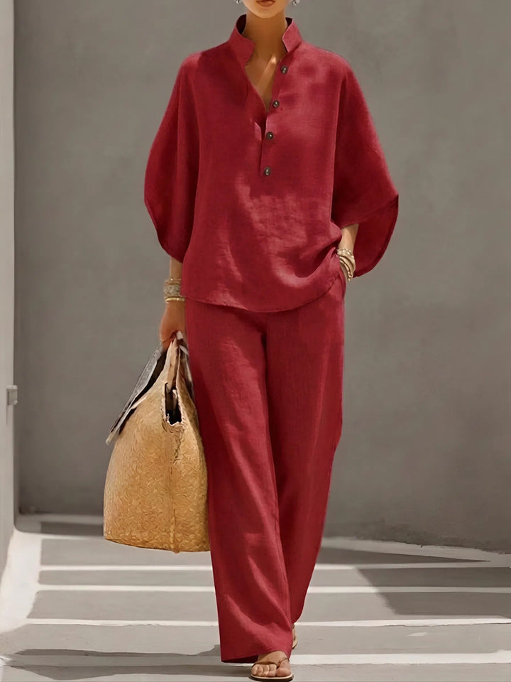 Calliope™ Cotton Linen Casual Set